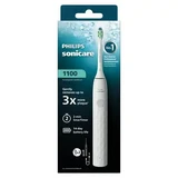 Електрична зубна щітка Philips Sonicare 1100, біла, HX3902/01, 1 зубна щітка + 2 запасні насадки, Philips