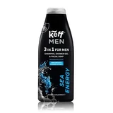 Гель для душа, шампунь и средство для умывания 3 в 1 Sea Energy, 500 мл, Keff Men