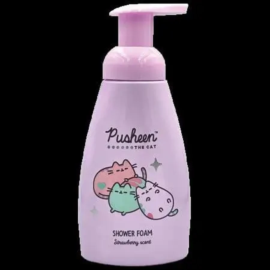 Піна для душу Pusheen, «Полуниця», 300 мл, Aura: ціни та характеристики