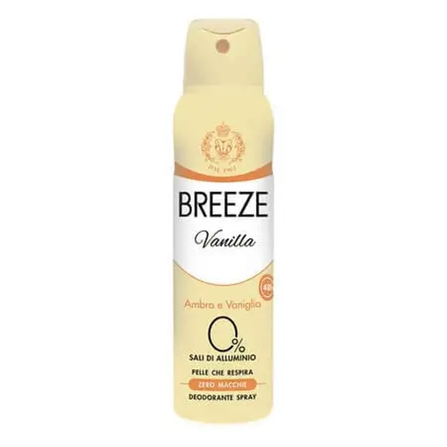 Дезодорант-спрей «Ваниль», 150 мл, Breeze: цены и характеристики