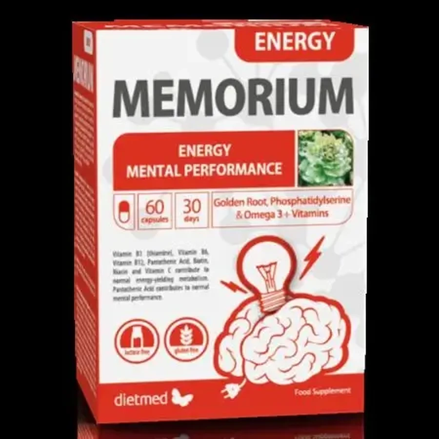 Memorium Energy, 60 капсул, Dietmed: цены и характеристики