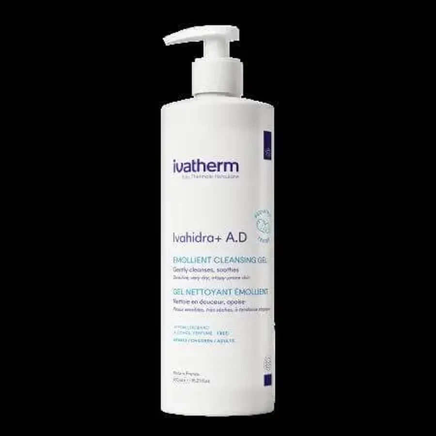 Смягчающий гель для умывания Ivahidra+ A.D, 450 мл, Ivatherm: цены и характеристики