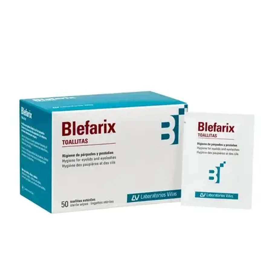 Стерильные салфетки для гигиены век и ресниц, 50 шт., Blefarix: цены и характеристики