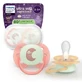 Набор светящихся в темноте сосок Ultra Soft Avent, 0–6 месяцев, SCF094/02, 2 шт., Philips