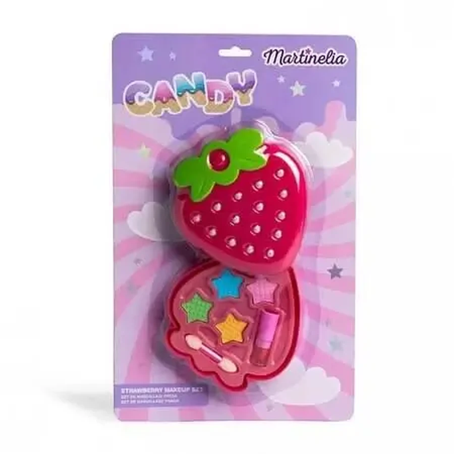 Палитра для макияжа в форме клубники, Candy, от 3 лет, Martinelia: цены и характеристики