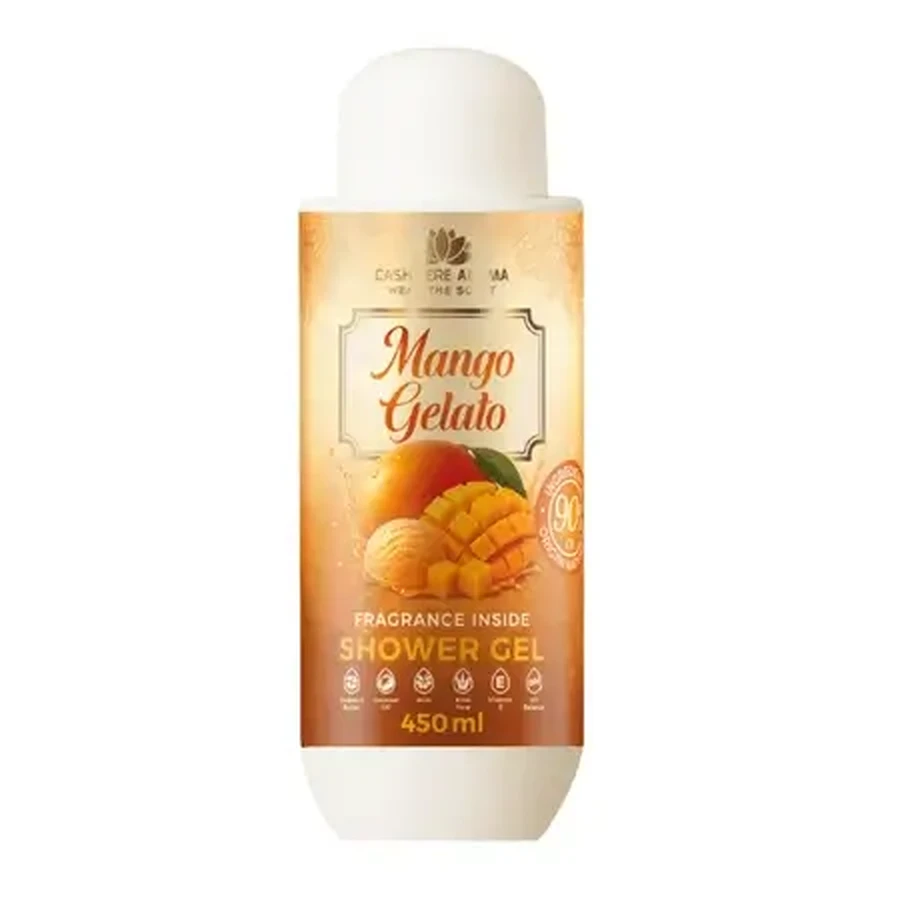 Гель для душу «Mango Gelato», 450 мл, аромат «Cashmere»: ціни та характеристики