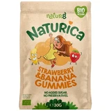 Жевательные конфеты Bio Fruit Gummies, клубника и банан, 30 г, Naturica