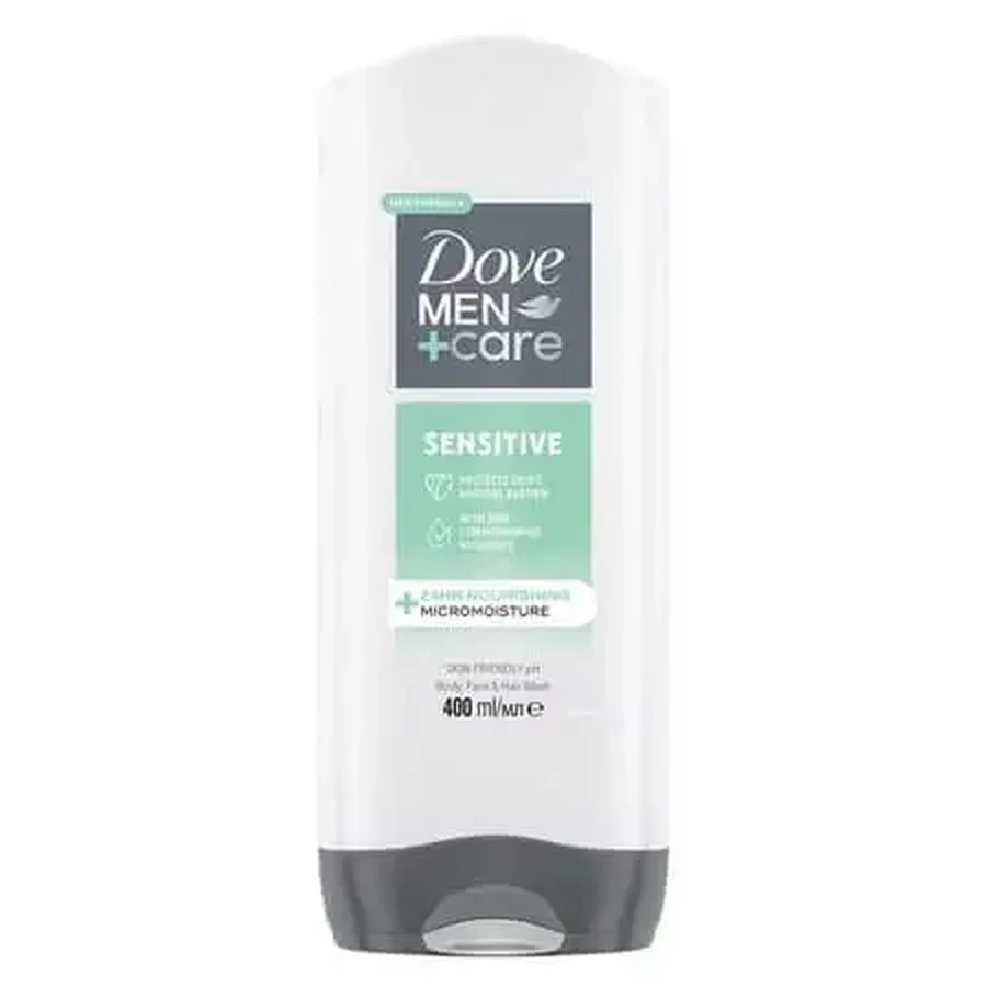 Гель для душу Men+Care Sensitive, 400 мл, Dove Men: ціни та характеристики