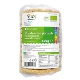 Эко-кружочки из кукурузы с киноа и морской солью, 100 г, Bio All Green
