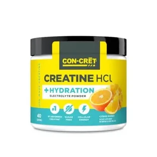 Креатин HCL с электролитами, вкус «Цитрус-манго», 193,2 г, Con-Cret