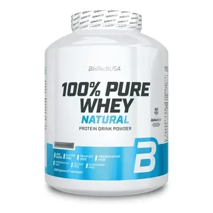 Белковый порошок без ароматизаторов 100% Pure Whey, 2000 г, BioTech USA