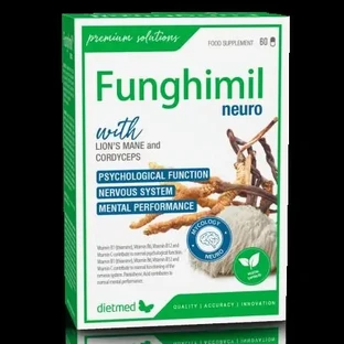 Funghimil Neuro, 60 рослинних капсул, Dietmed