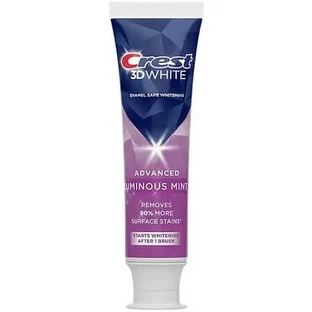 Зубна паста 3D White Luminous Mint, 104 г, Crest