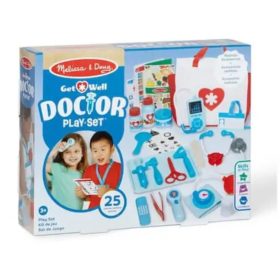 Игровой набор «Доктор», от 3 лет, 25 деталей, Melissa & Doug: цены и характеристики