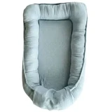 Муслиновое гнездышко с двумя сторонами, Baby Blue, от 0 месяцев, Twindeco