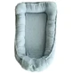 Муслиновое гнездышко с двумя сторонами, Baby Blue, от 0 месяцев, Twindeco