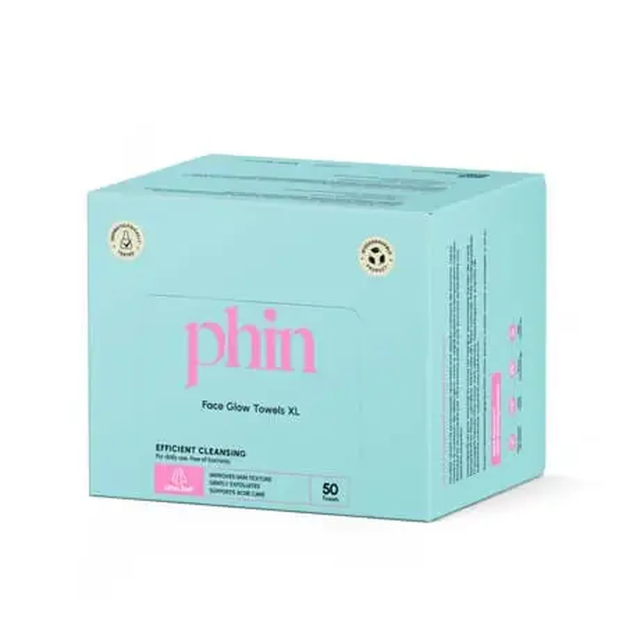 Одноразовые полотенца для лица, XL, 50 шт., Phin: цены и характеристики