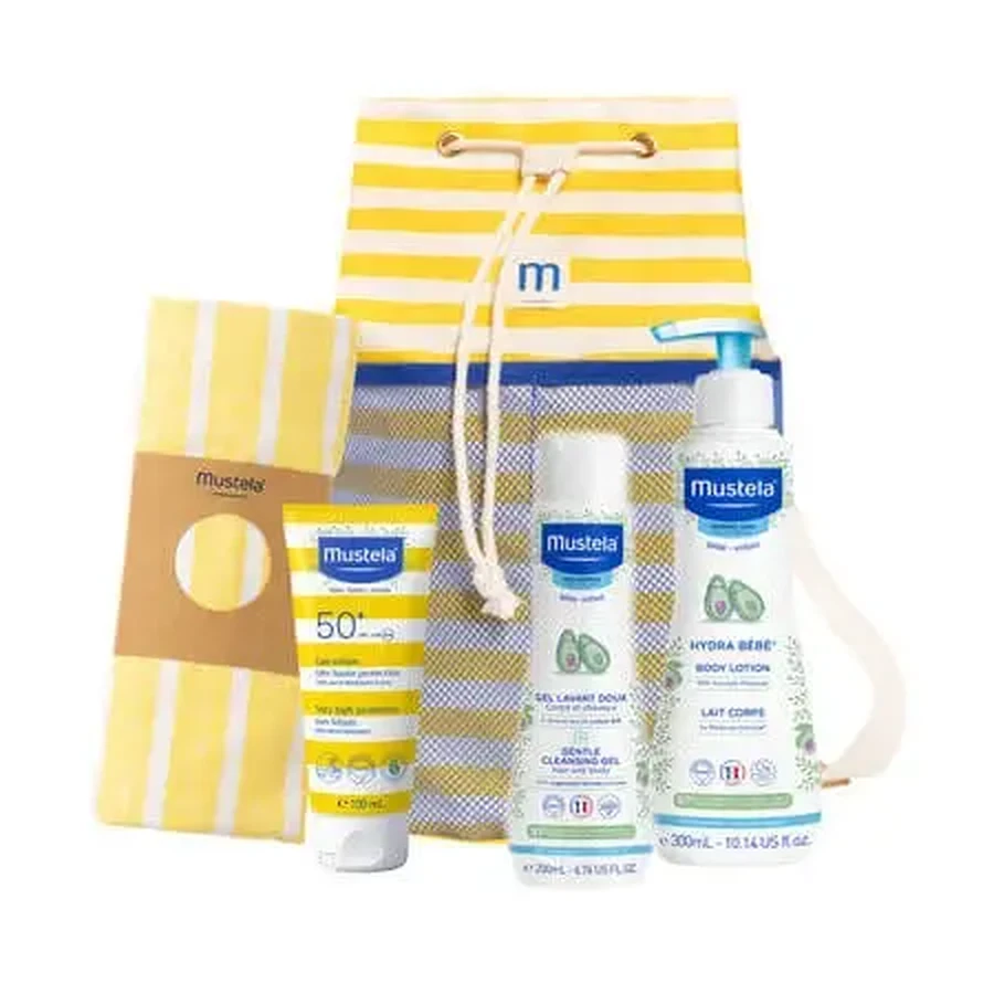 Набір рюкзаків для відпустки, Mustela: ціни та характеристики