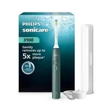 Електрична зубна щітка Philips Sonicare 3100, зелена, HX4033/26, Philips