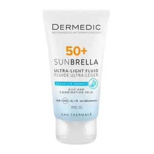 Флюїд із SPF 50+ для комбінованої та жирної шкіри SunBrella, 40 мл, Dermedic