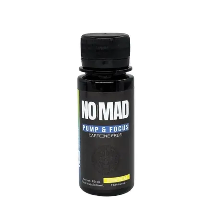 Предтренировочный напиток без кофеина No Mad Pump & Focus Shot, «Тропический», 60 мл, Pharma Grade: цены и характеристики