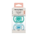 Ортодонтические соски UltraLight, синие/зеленые, 0–6 месяцев, 2 шт., Tommee Tippee