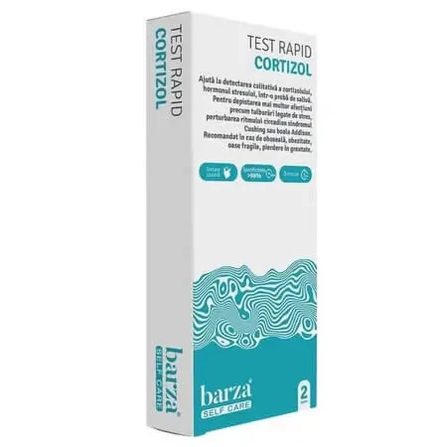 Экспрес-тест на кортизол, 2 шт., Barza: цены и характеристики