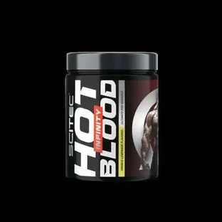 Предтренировочный комплекс с кофеином Hot Blood Infinity, апельсин-лимонад, 350 г, Scitec Nutrition