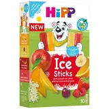 Льодяники з фруктовим соком та фруктовим пюре Bio Ice stick, від 3 років, 10 штук по 40 мл, Hipp