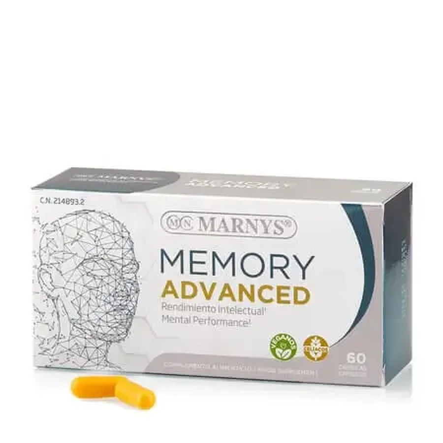Memory Advanced, 60 капсул, Marnys: цены и характеристики