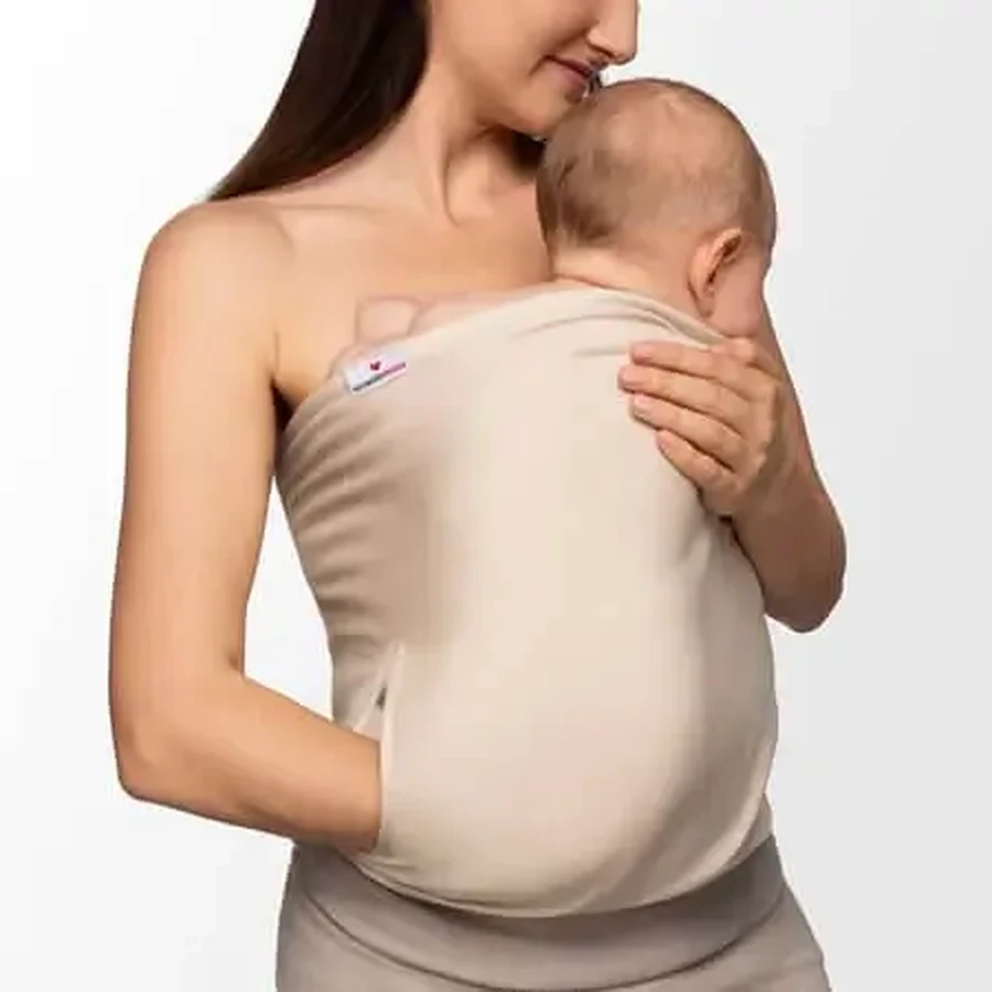 Тканевая лента для контакта «кожа к коже», бежевая, Wondermom: цены и характеристики