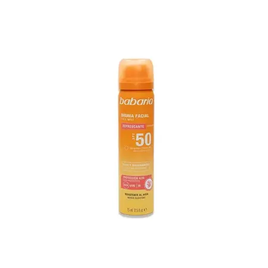 Спрей для лица с SPF 50, 75 мл, Babaria: цены и характеристики