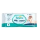 Вологі серветки «Pure Skin Cleaning» (99 % води), 60 штук, Pampers