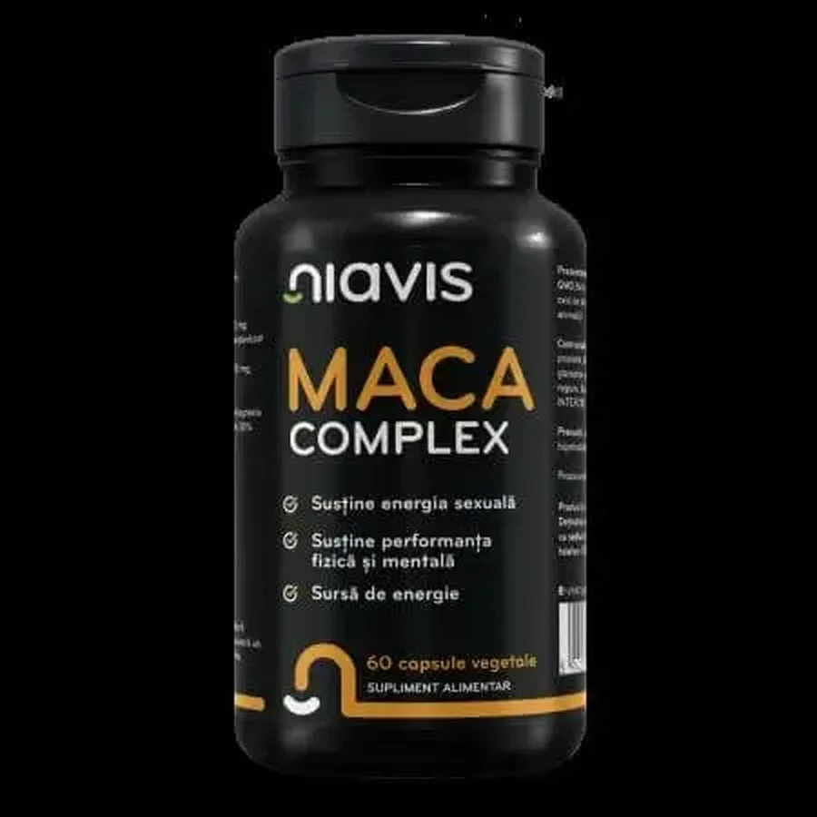 Maca Complex, 60 рослинних капсул, Niavis: ціни та характеристики