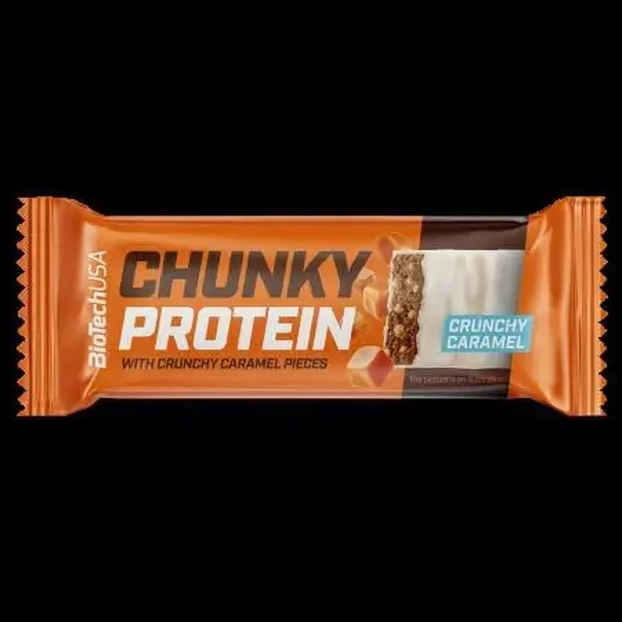 Протеиновый батончик Chunky Protein, «Карамель», 50 г, BioTechUSA: цены и характеристики