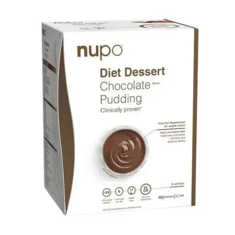 Полный диетический заменитель для контроля веса Diet Dessert, шоколад, 12×32 г, Nupo: цены и характеристики
