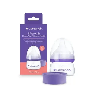 Бутылочка с соской NaturalWave, от 0 месяцев, XS, 60 мл, Lansinoh