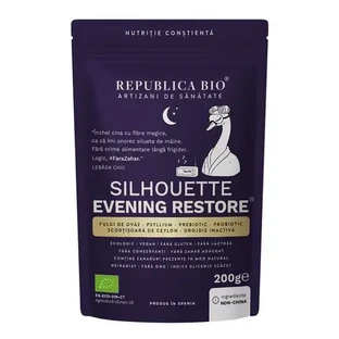 Экологически чистая функциональная пудра без глютена Silhouette Evening Restore, 200 г, Republica Bio