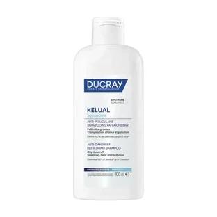 Шампунь от жирной перхоти с охлаждающим эффектом Kelual Squanorm, 200 мл, Ducray