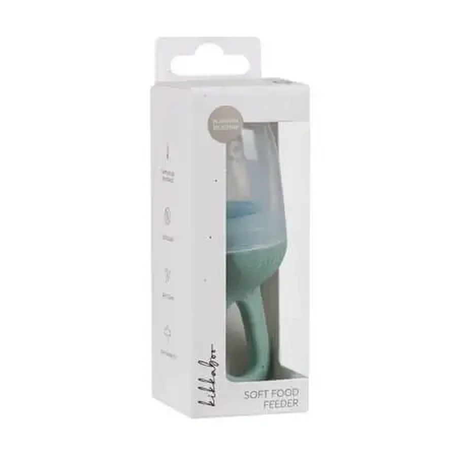 Силиконовое устройство для кормления Platinum, Sage Green, от 6 месяцев, 1 шт., Kikka Boo: цены и характеристики