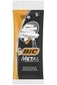 Одноразова бритва Bic Metal 5 шт