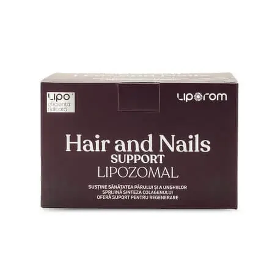 Hair & Nails Support Ліпосомальний, 30 пакетиків, Liporom: ціни та характеристики
