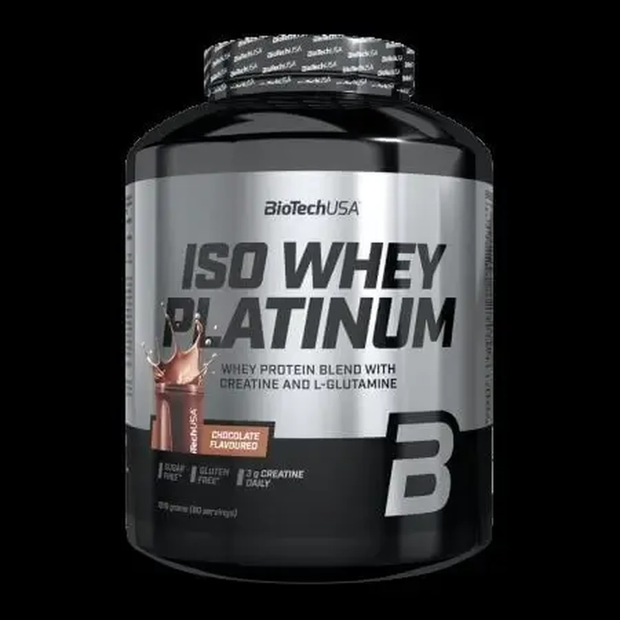 Протеиновый порошок Iso Whey Platinum, шоколадный, 1816 г, BioTechUSA: цены и характеристики