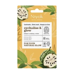 Маска для лица в виде салфетки, Revitalise & Glow, 10 мл, Niyok