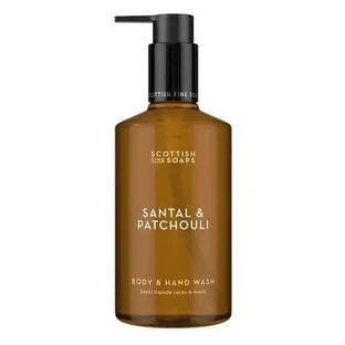 Рідке мило для рук і тіла, «Сантал і пачулі», 300 мл, Scottish Fine Soaps