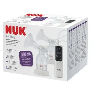 Подвійний електричний молоковідсмоктувач Soft & Easy, Nuk