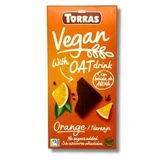 Шоколад с экстрактом овса и апельсина, 100 г, Torras