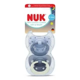 Набор сосок Day&Night First Choice Classic, синий, 0–6 месяцев, 2 шт., Nuk