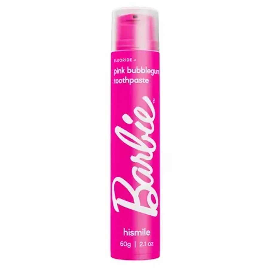 Зубная паста с фтором, Barbie Pink, Bubble Gum, 60 г, Hismile: цены и характеристики