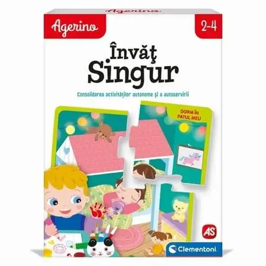 Розвивальна гра «Вчись самостійно» Agerino, 2–4 роки, Clementoni: ціни та характеристики